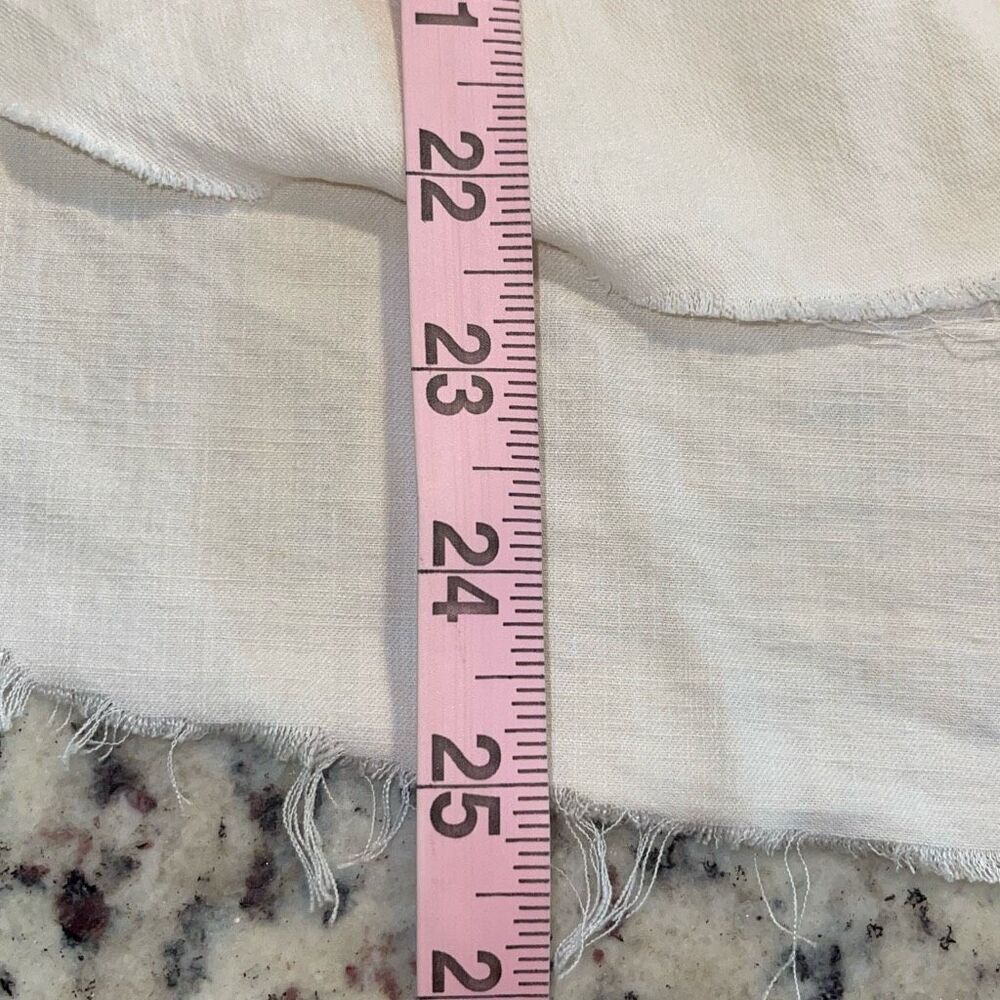 Rails Lex Top Button Down Short‎ Sleeve Peach Aci… - image 8